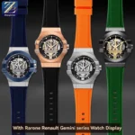 21mm 24mm Silicone Rubber Watch Strap For Maserati Trident R8821108025 Series R882110039 Wristband Custom Protrusion Watchband - Image 3