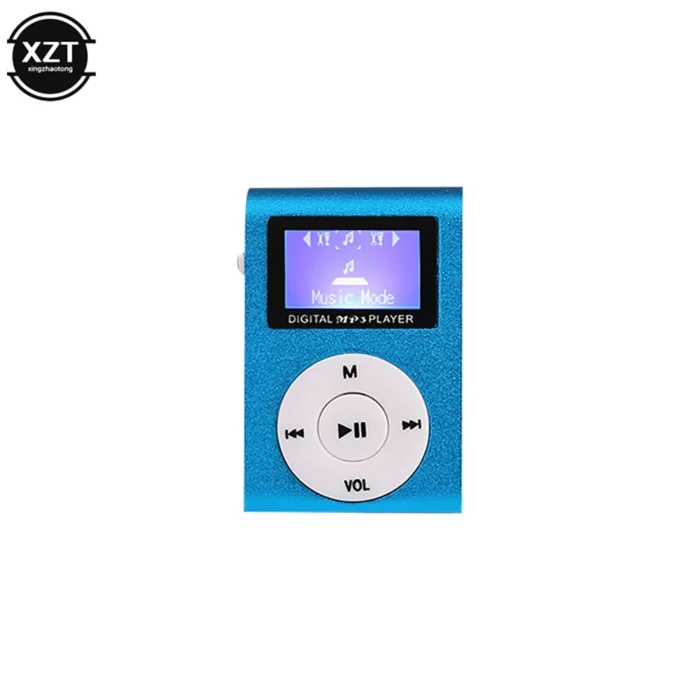 Portable Mini MP3 Player with LCD Screen Metal Clip USB MP3 Music Players Support SD TF Student Walkman - Image 4