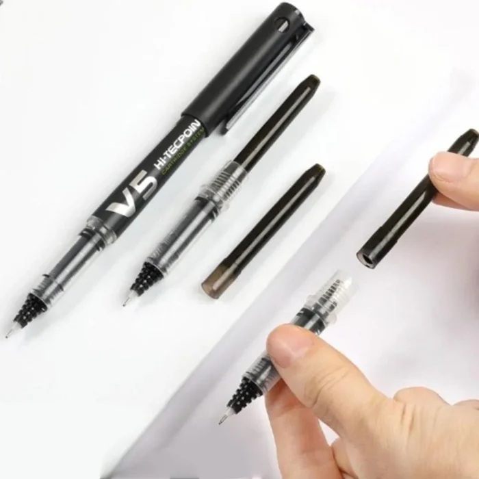 Japan Pilot V5/V7 Gel Pen Straight Liquid Replaceable Ink Cartridge 0.5/0.7mm for Writing School Stationery Office Accessories - Image 5