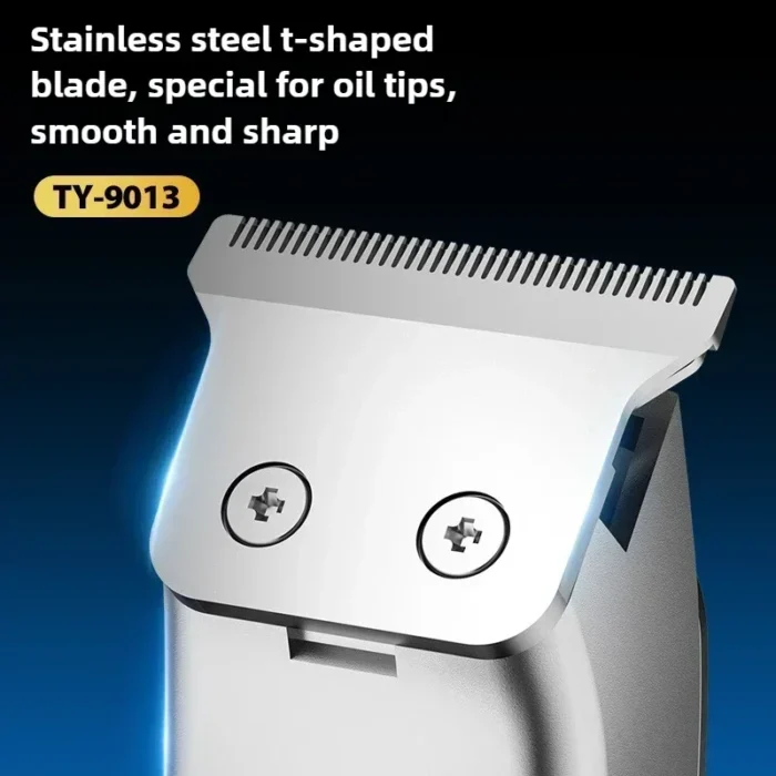Electric Hairdresser Shaving Head Pusher Electric Pusher Clipper Hair Precision USBCharging Hair Trimmer for Men Home Appliances - Image 3
