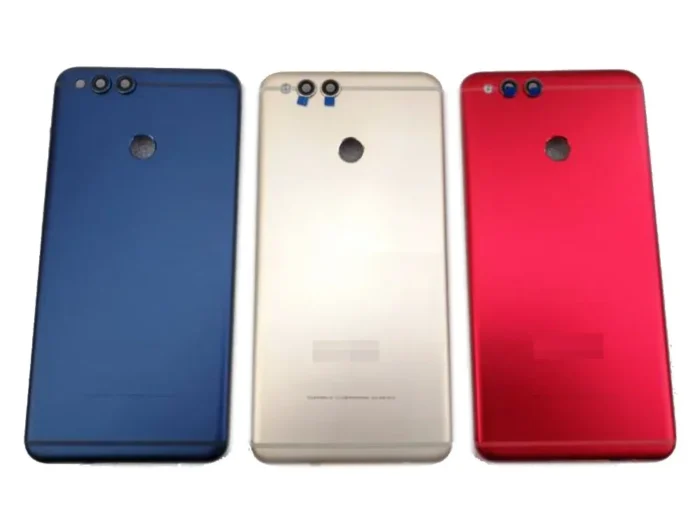 100% Orig New For Huawei Honor 7X BND-L21 L22 L24 AL10 TL10 5.93"M Rear Back Door Housing Battery Door Cover + Side Key Lens - Image 2