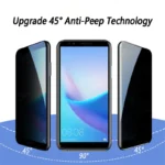 Privacy Screen Protector For Oppo Reno12 F Anti-Spy Tempered Glass For Oppo Reno 12F 11F 5G Camera Glass For Oppo Reno 12F Glass - Image 3