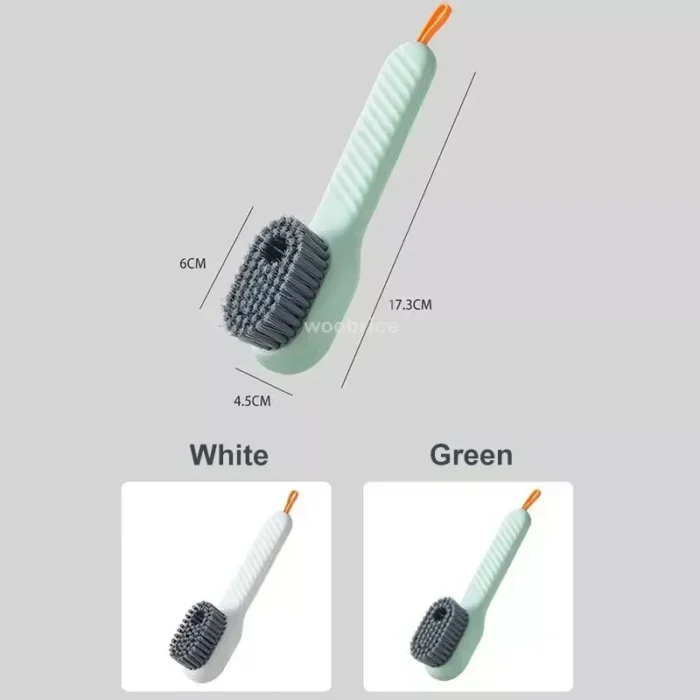 Shoe Brush Cleaner Brush for Cleaning Shoes for Slippers Sneakers Rubber Soft-bristled Liquid Shoe Cleaning Brush Clothing Brush - Image 2