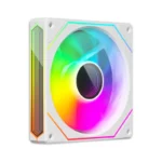 ZEZZIO PRISM 6 PRO 120mm ARGB Case Fan PWM Temperature Control 5V 3PIN 3-sided Infinity Mirror Quiet Computer Cooling Fan - Image 4