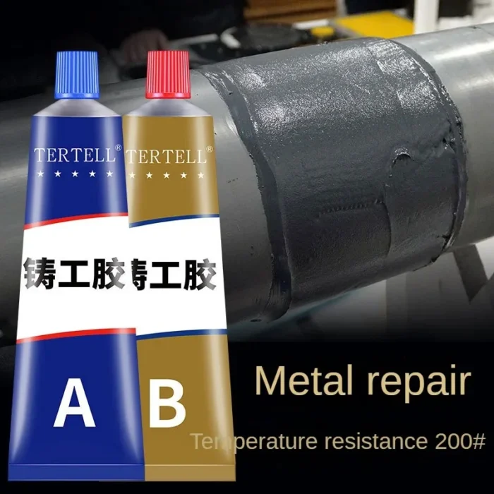 20g Strong Industrial Glue High Strength AB Casting Glue Liquid Metal Repair Paste Cold Weld Metal Repair Bonding Sealant Tools - Image 2