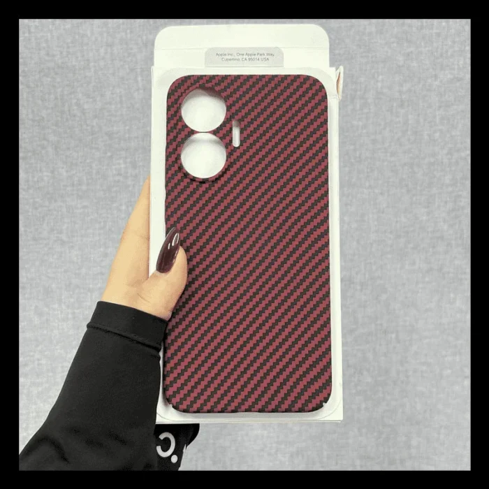 For Redmi turbo 4 pro Case New Carbon Fiber Texture Matte PC Anti-drop Cover For redmi turbo 4 pro 5G Shockproof Bumper Funda - Image 6