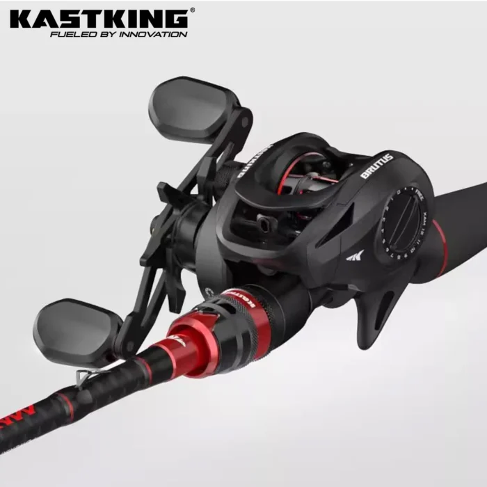 KastKing Brutus Baitcasting Reel Magnetic Braking System 7.2:1 Gear Ratio 5+1 Ball Bearings 8KG Max Drag Fishing Coil - Image 6