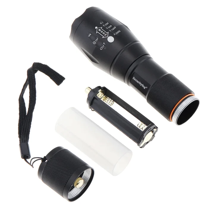 LED Tactical IR Flashlight 1000 Lumen Zoomable Focus 940nm 850nm Torch Infrared Light Hunting Torches Night Vision For Camping - Image 5