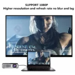 LccKaa VGA to HDMI-compatible Adapter Converter 1080P HDMI to VGA Adapter For PC Laptop to HDTV Projector Video Audio Converter - Image 4