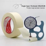1PC 20M Low viscosity Masking Tape White 6mm-50mm Single Side Tape Adhesive Crepe Paper for Oil Painting Sketch Drawing Supplies - Image 2