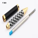 high quality White and black checkerboard Business office Ballpoint Pen - Image 4