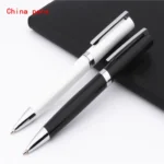 Luxury 022 Black and white color Businessoffice Medium Nib Ballpoint Pen New