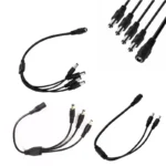 DC Power Jack 1 Female To 2/3/4 Male plug Splitter Adapter 5.5mm *2.1mm DC LED Connector Cable For CCTV Camera LED Strip Light - Image 6