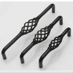 Hollow out Cage black furniture handle Cupboard Dresser cabinet drawer Pull birdcage handle Single Knob / Hole CC 96/128/160mm - Image 9