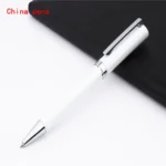 Luxury 022 Black and white color Businessoffice Medium Nib Ballpoint Pen New - Image 4