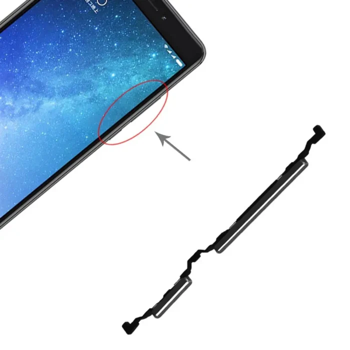 Power Button and Volume Control Button for Xiaomi Max 2 Side Keys Spare Parts Switch Flex Cable - Image 6