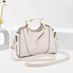 Fashion Leather Shoulder Bag Chain Purse for Women Small Purse Crossbody Bags Women Trendy Underarm Bag Square Satchel Handbag - Image 4