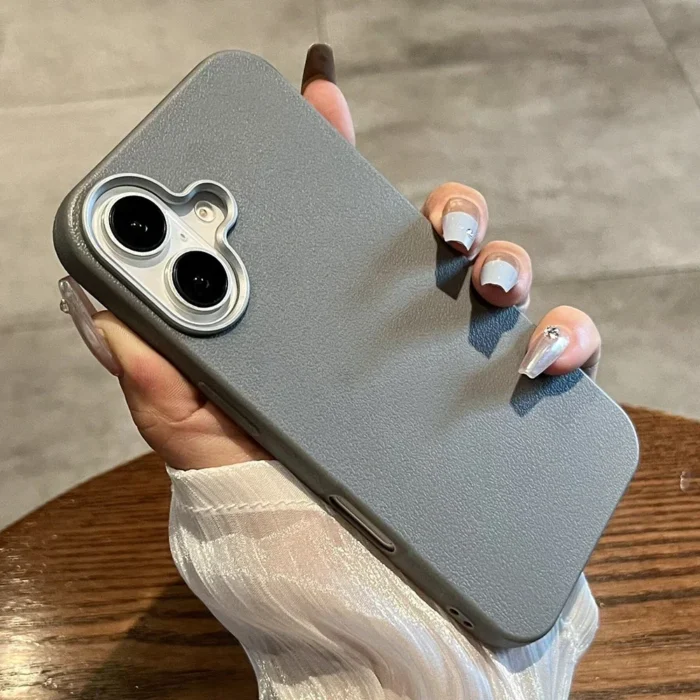 Luxury Leather Pattern Case For Redmi Note 14 13 12 11 11s 9 8 Pro Plus 9A 10C 12C 13C 14C Business Plain Color Phone Cover - Image 3