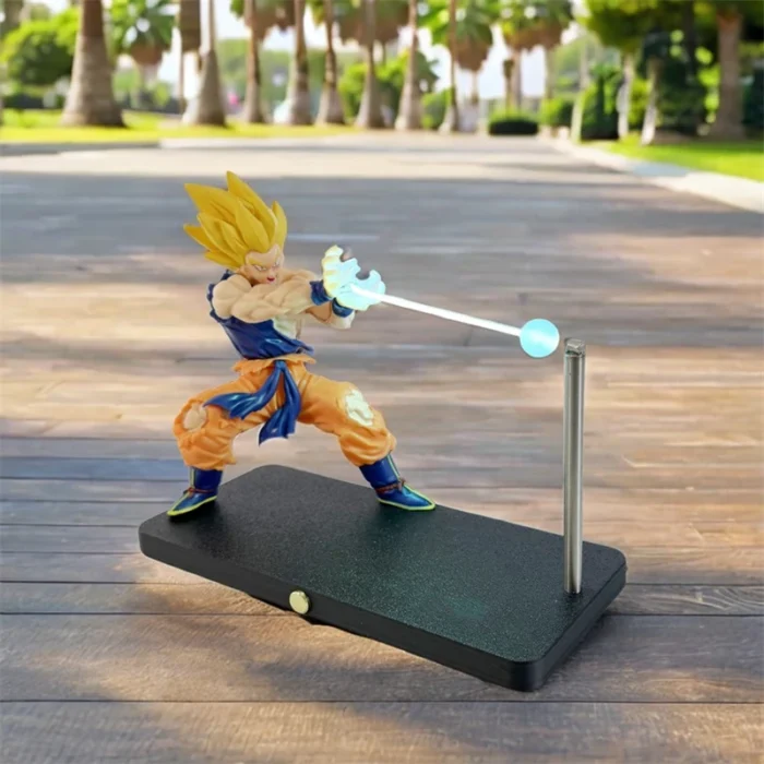 Anime characters DRAGON BALL Z Son Goku model lamp Super Saiyan one figure boy toy gift collection ornaments - Image 2