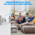 300Mbps Wireless WIFI Repeater 24G WiFi Signal Extender Wireless WiFi Amplifier 802.11N Long Range WiFi Booster for PC Laptop TV - Image 4