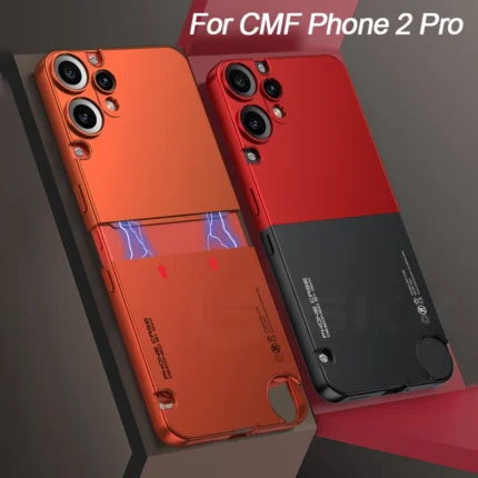 GKK Original Case For Nothing CMF Phone 2 Pro Case 2 in 1 Colour Clash Armor Shockproof Plastic Matte Cover For CMF Phone 2Pro