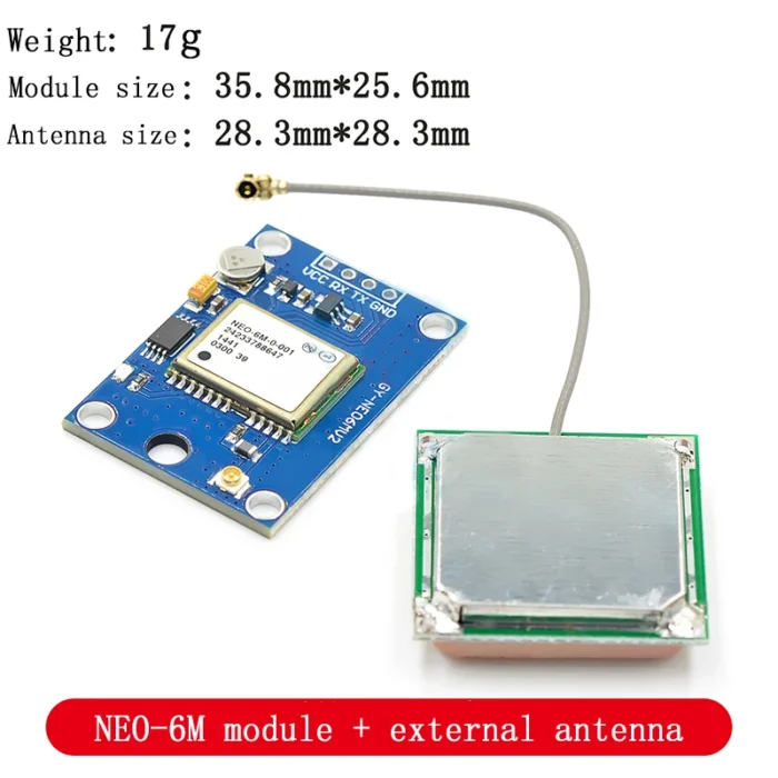 GPS module micro USB NEO-6M NEO-7M NEO-8M satellite positioning 51 single-chip for Arduino STM32 routines - Image 5