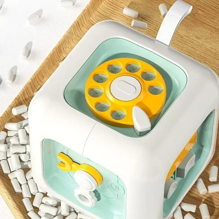 6 in 1 Montessori Educational Toys Sensory Busy Board Baby Practice Skills Drawer Cube Fidget Educational Toys for Girl Boy - Image 2
