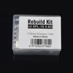 1 Set DIY Rebuild Kit V2 Spl-10 0.6/0.8ohm Spl-10 1.0/1.2ohm Mesh Coil Resistance Replacement Accessories Tool - Image 4