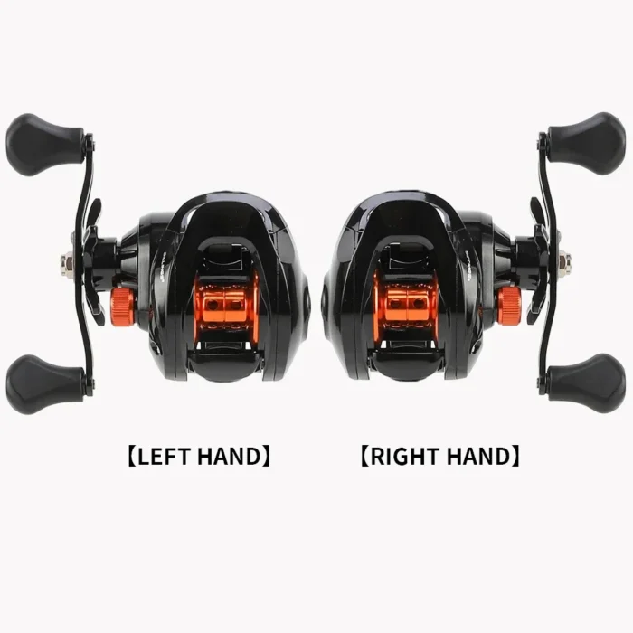 GLS Lightweight Spool 6.3:1 Gear Ratio Metal Fishing Wheel Baitcasting Reel 8kg Max Drag Saltwater High Speed Fishing Reel - Image 4