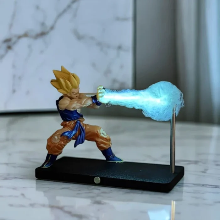 DRAGON BALL Son Goku Light Anime Peripheral Collection Toys Desktop Ornaments Cool Model Birthday Gift Children's Toys - Image 1