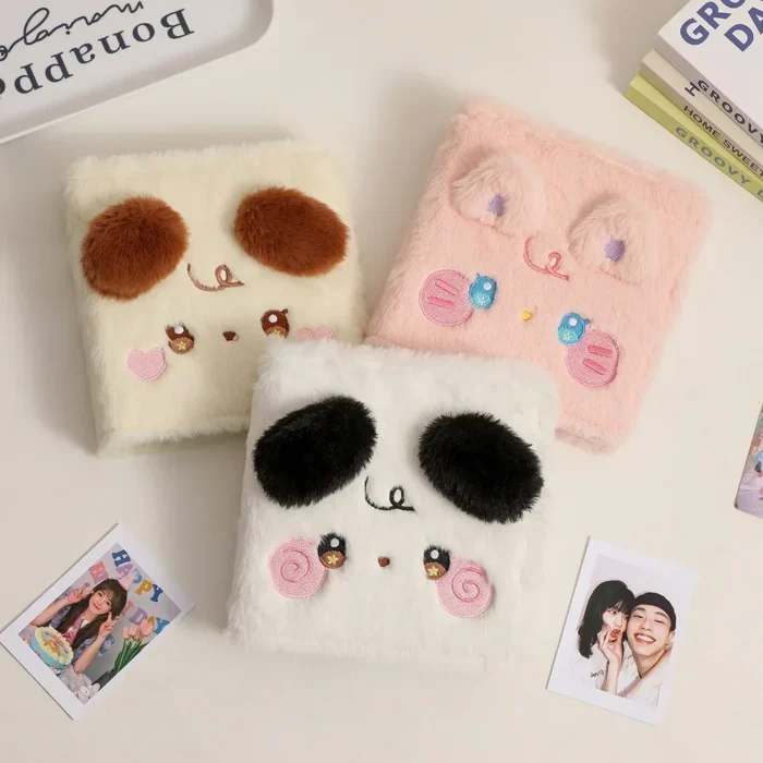 Cartoon A7 Kpop Binder Photocard Holder Plush Rabbit Photo Album Idol Photocards Collect Book Kawaii Student School Stationery - Image 5
