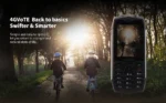 HAMTOD H3 Rugged Phone 2.8 inch HD Screen Quad-core 2000mAh Battery 0.3MP Camera 4G VoLTE - Image 6