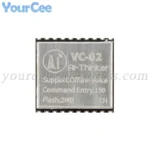 2pcs/1pc VC-02 VC-01 AI Intelligent Network-free Pure Offline Voice Development Board VC02 2MB Recognition English Sound Control - Image 5