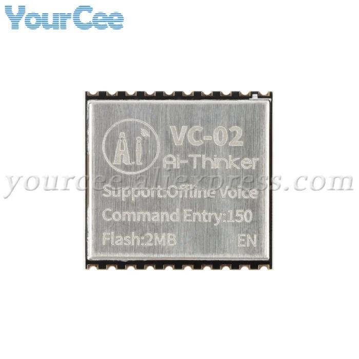2pcs/1pc VC-02 VC-01 AI Intelligent Network-free Pure Offline Voice Development Board VC02 2MB Recognition English Sound Control - Image 5