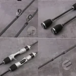 Small Bait Finesse System UL Spinning Casting Fishing Rod Carbon Fiber Ultralight 2 Pieces 1.68-1.8m 1-8g For Trout Fishing Rod - Image 6