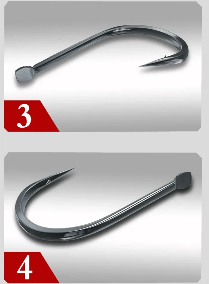 50PCS Small Fishing Hooks High Carbon Steel Freshwater Size 1 - 13 Barbed Carp Hooks - Image 6