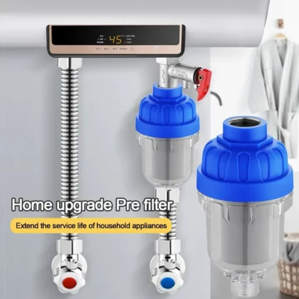 Stainless Kitchen Faucet Filter Purifier Output Pre-filter Water Heater Purification Fittings Tap Water Front Water Filter