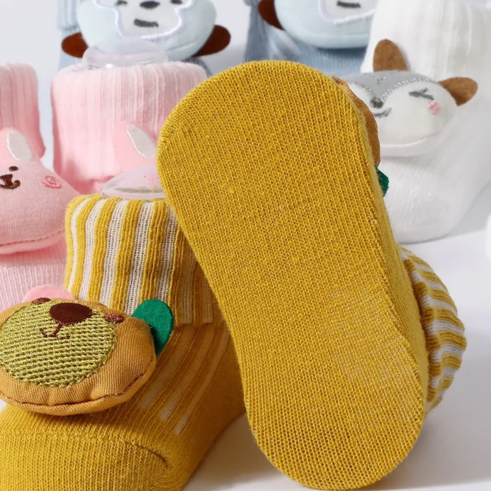 0-6M Cute Lovely Short Baby Socks Children Sock Cartoon Animal Girls Cotton Breathable Cute Newborn Boy Infant Short Sock - Image 5
