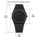 2025 New Modern Simple Creative Sports Watch Casual Design Business Waterproof Quartz Watches Gift for Men Reloj Hombre - Image 6