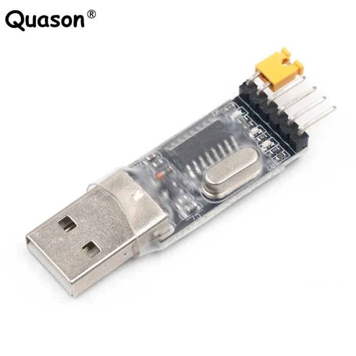 USB to TTL converter UART module CH340G CH340 3.3V 5V switch - Image 1