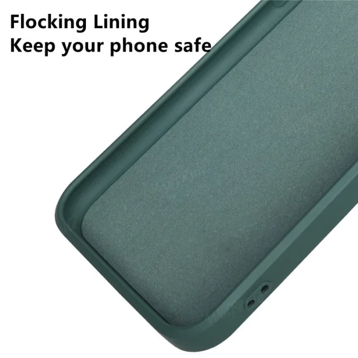 For Cover OPPO Realme 10 Case For OPPO Realme 10 Capas Liquid Silicone Phone Back Shockproof TPU Soft Cover For Realme 10 Fundas - Image 4