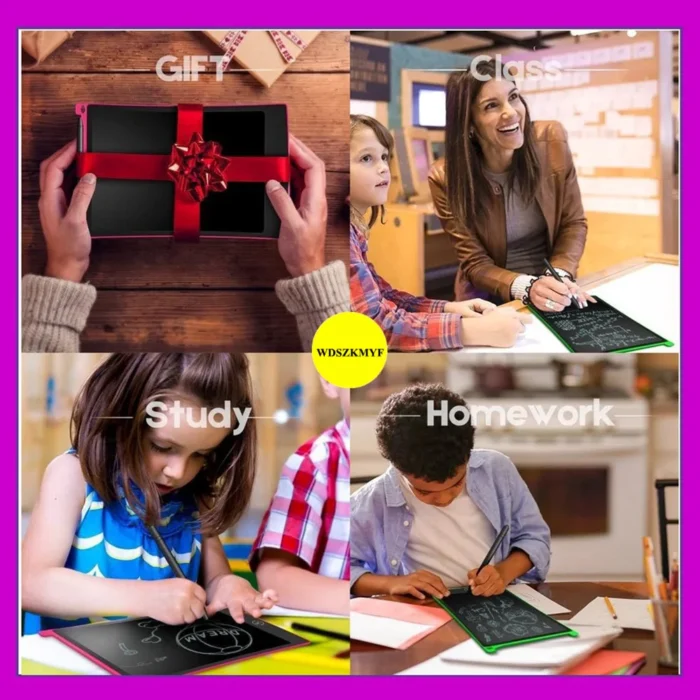 8.5 inch LCD Writing Tablet Drawing Board Kids Graffiti Sketchpad Toys Handwriting Blackboard Magic Drawing Board Toy Gift - Image 6