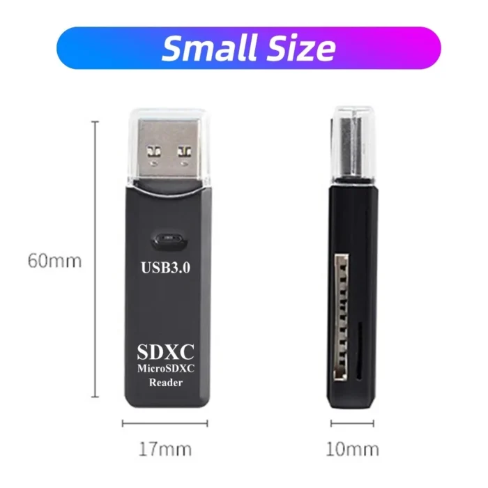 USB 3.0 Card Reader 2 In 1 USB 2.0 To SD TF Memory Card Adapter For Laptop Accessories Flash Drive Card Reader Smart Cardreader - Image 6