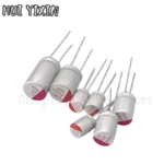Polymer Solid Capacitor 6.3V 10V 16V 25V 35V 50V 100V 4.7uF 10uF 22uF 33uF 47uF 68uF 100uF 220uF 270uF 330uF 470uF 1500uF 2200uF