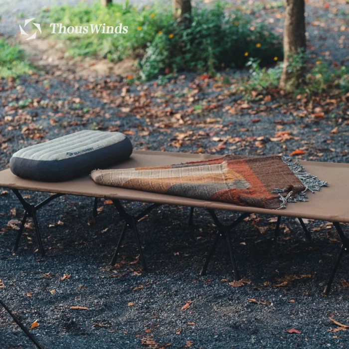 Thous Winds Upgrade Camping Cot Outdoor Lightweight Mute Camp Tent Bed Travel Sleeping Bed Portable Folding Bed Hiking Fishing - Image 3