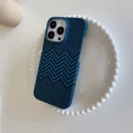Business Carbon Fiber Pattern Case for iPhone 16 15 14 Plus 13 12 11 Pro Max Shockproof Hard Plastic Retro Frameless Armor Cover - Image 5