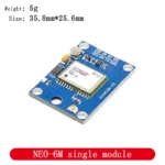 GPS module micro USB NEO-6M NEO-7M NEO-8M satellite positioning 51 single-chip for Arduino STM32 routines - Image 6
