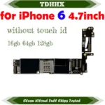 for iPhone 6 (4.7inch) Motherboard with Touch ID Fingerprint iOS 4G Lte 16 / 32 / 64 / 128GB Mainboard Working Logic Board TEST - Image 4