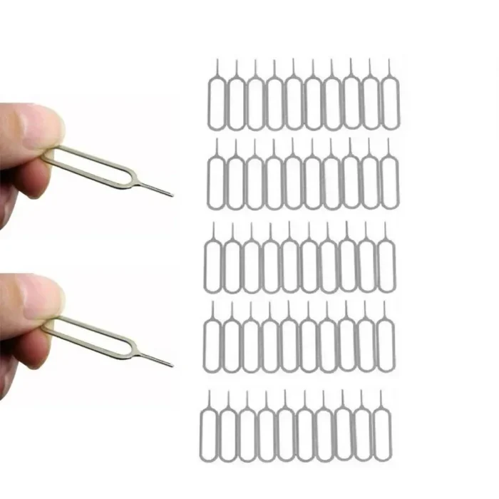 Luxury Sim Card Eject Tool Anti-Lost Card Pin for iPhone Samsung Universal Sim Cards Remover Tray Ejector Pin Key Open Tools - Image 5