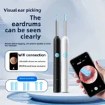 Wireless Visual Ear Endoscope Camera Ear Cleaning Tools Spoon Safe Silicone Earpick 5MP Camera Ear Wax Remover Luminous Otoscope - Image 4